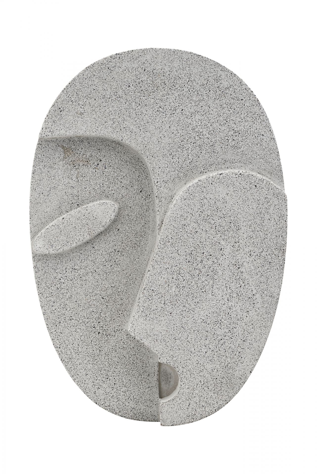 Wall Art Face Wandobjekt Gesicht Grau house doctor EINZELSTÜCKE