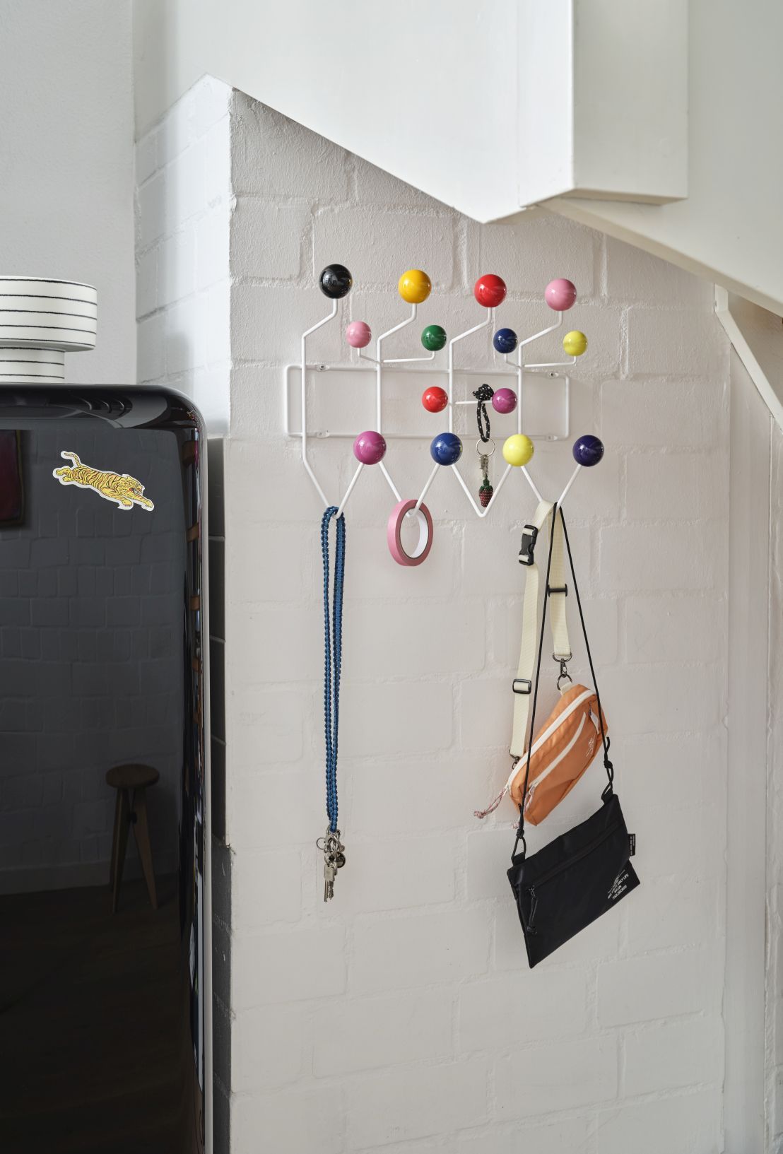Eames Hang it all Garderobe mehrfarbig Vitra