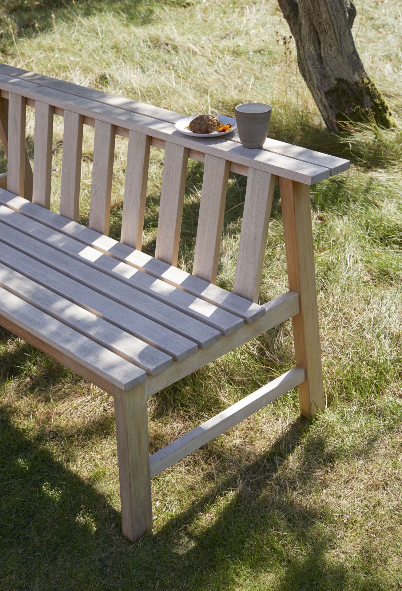 Cadence Bank Teak Outdoor Skagerak by Fritz Hansen