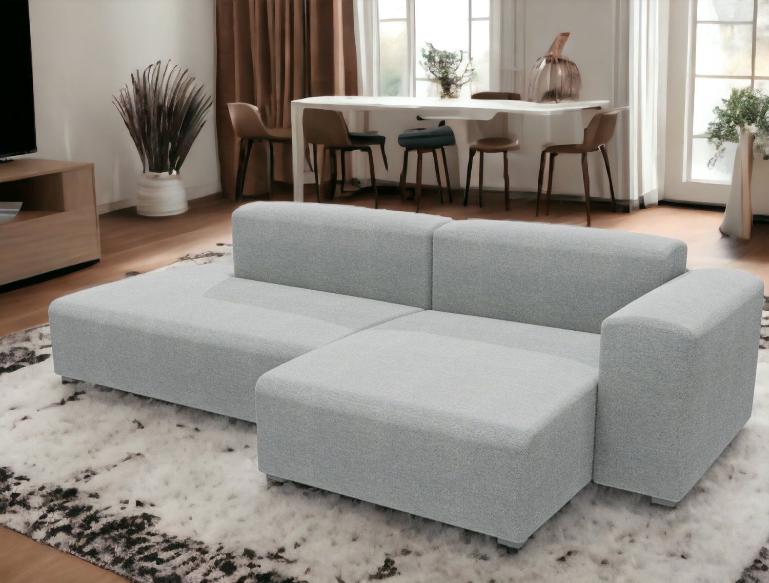 Mags Soft Sofa Low Armrest 2 1/2-Sitzer Combination 3 Hay 