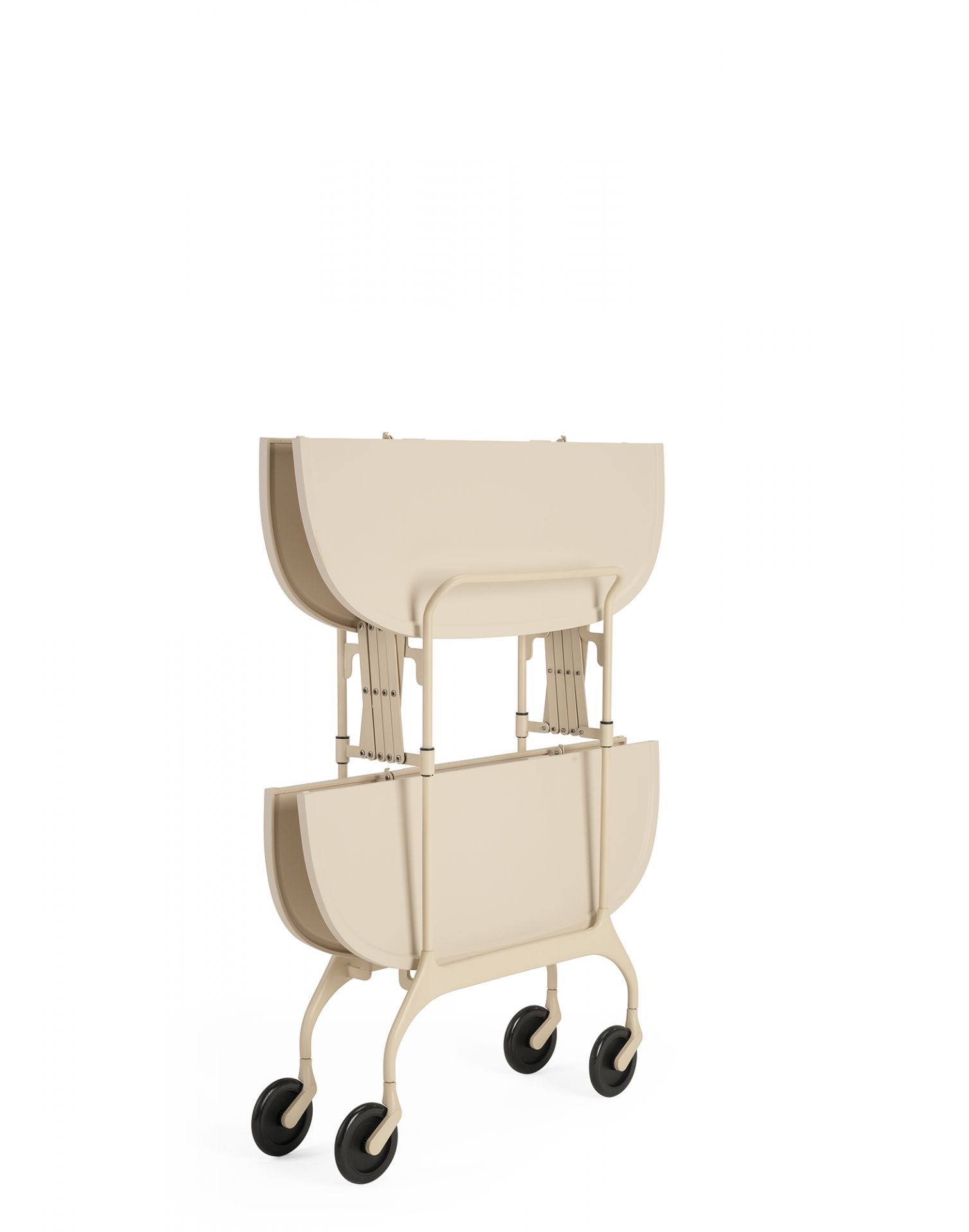 Gastone Servierwagen Matt Sahne Kartell