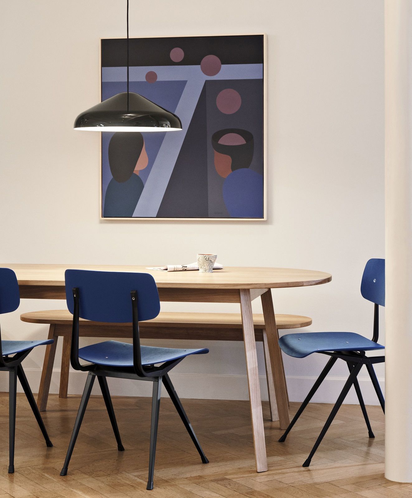 Triangle Leg Table Esstisch Hay
