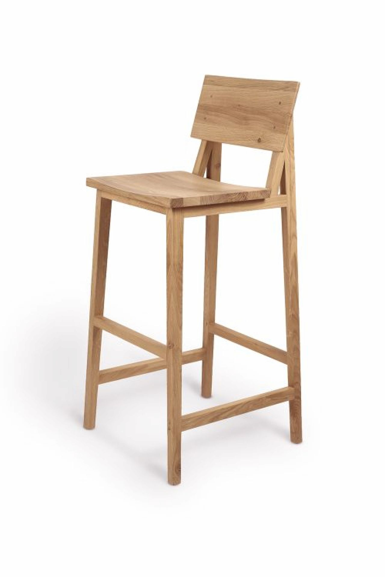 N4 Barhocker Eiche lackiert Ethnicraft