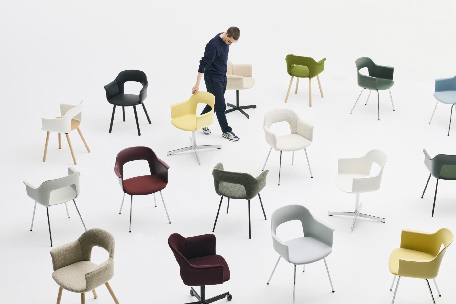 Layout Armchair 221 Armlehnstuhl Hay