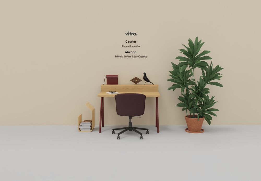 Courier Schreibtisch Vitra