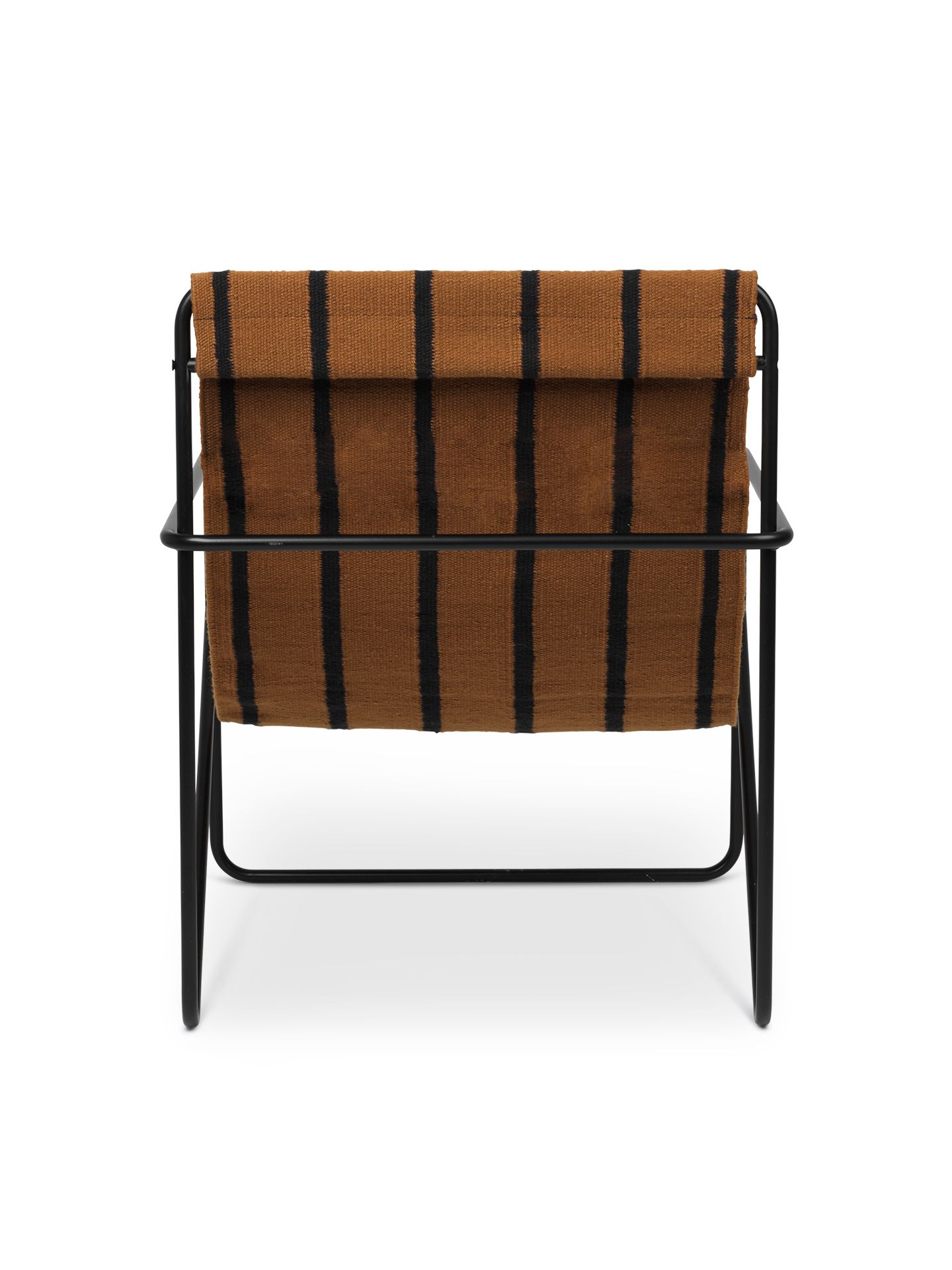 Desert Chair Loungesessel Schwarz / Stripe Ferm Living