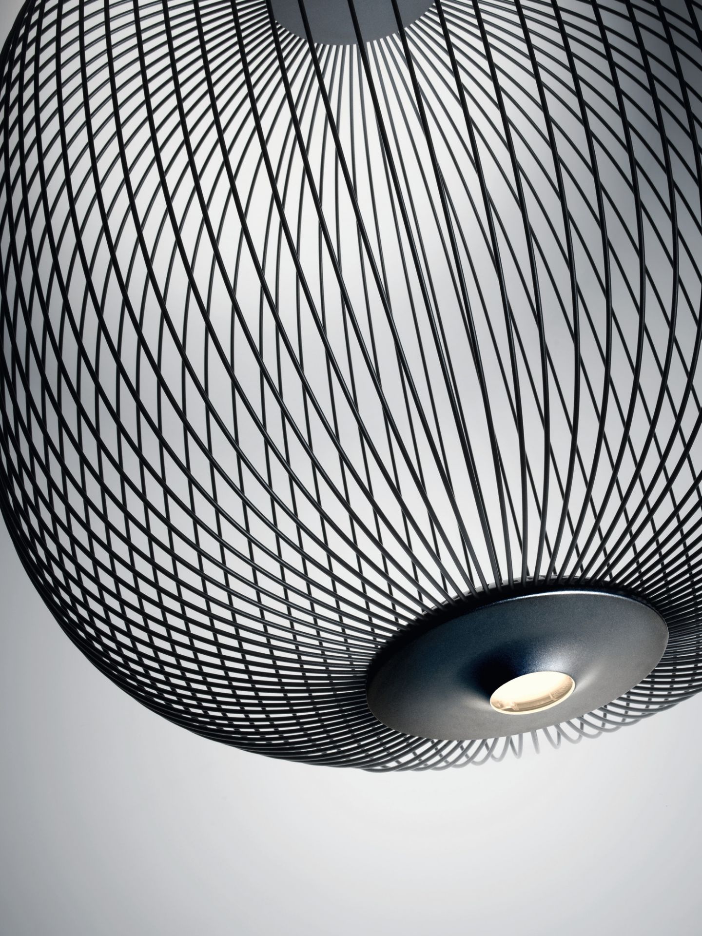 Spokes 2 LED Pendelleuchte Foscarini Weiss