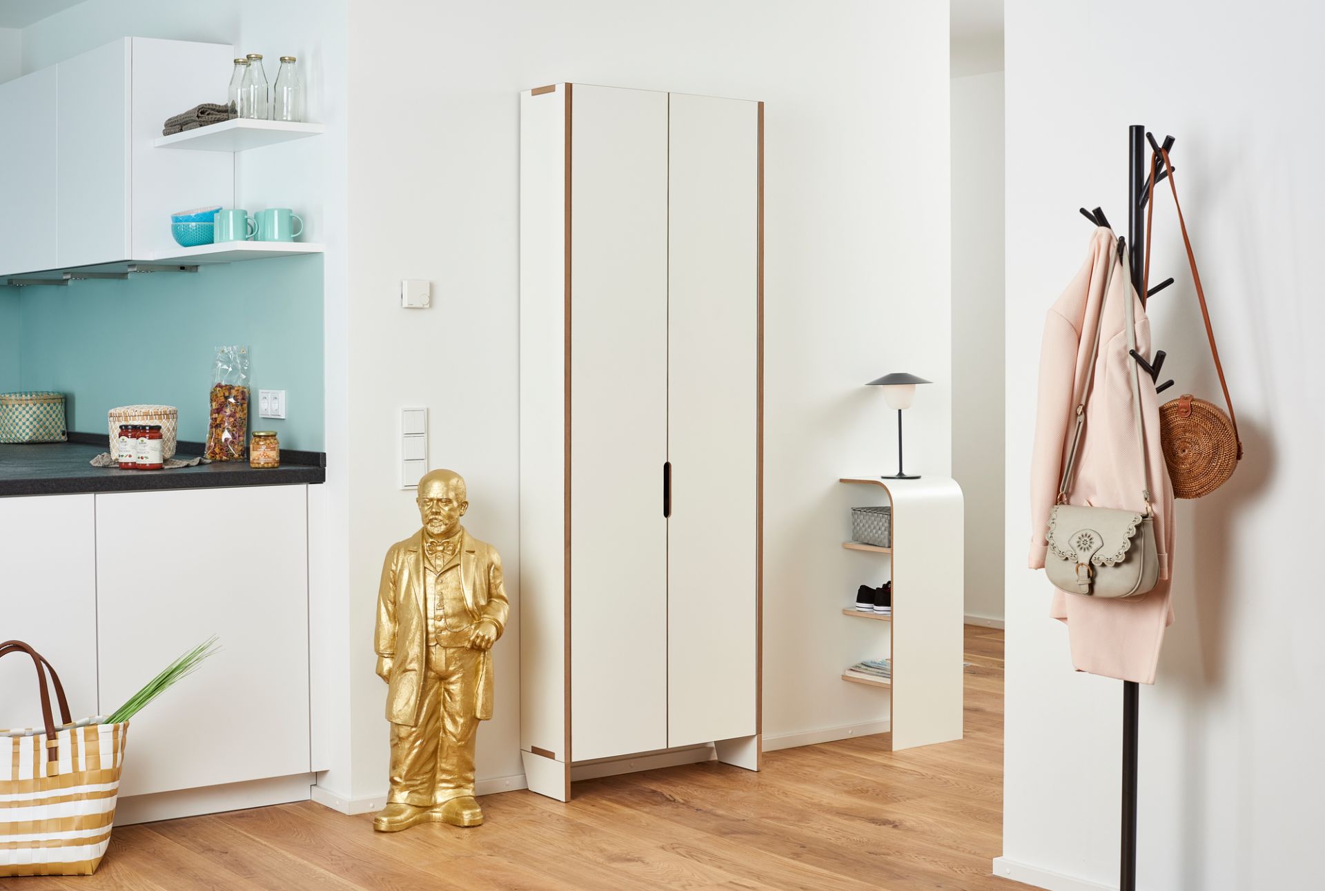 Flachmann Schuhschrank Tojo