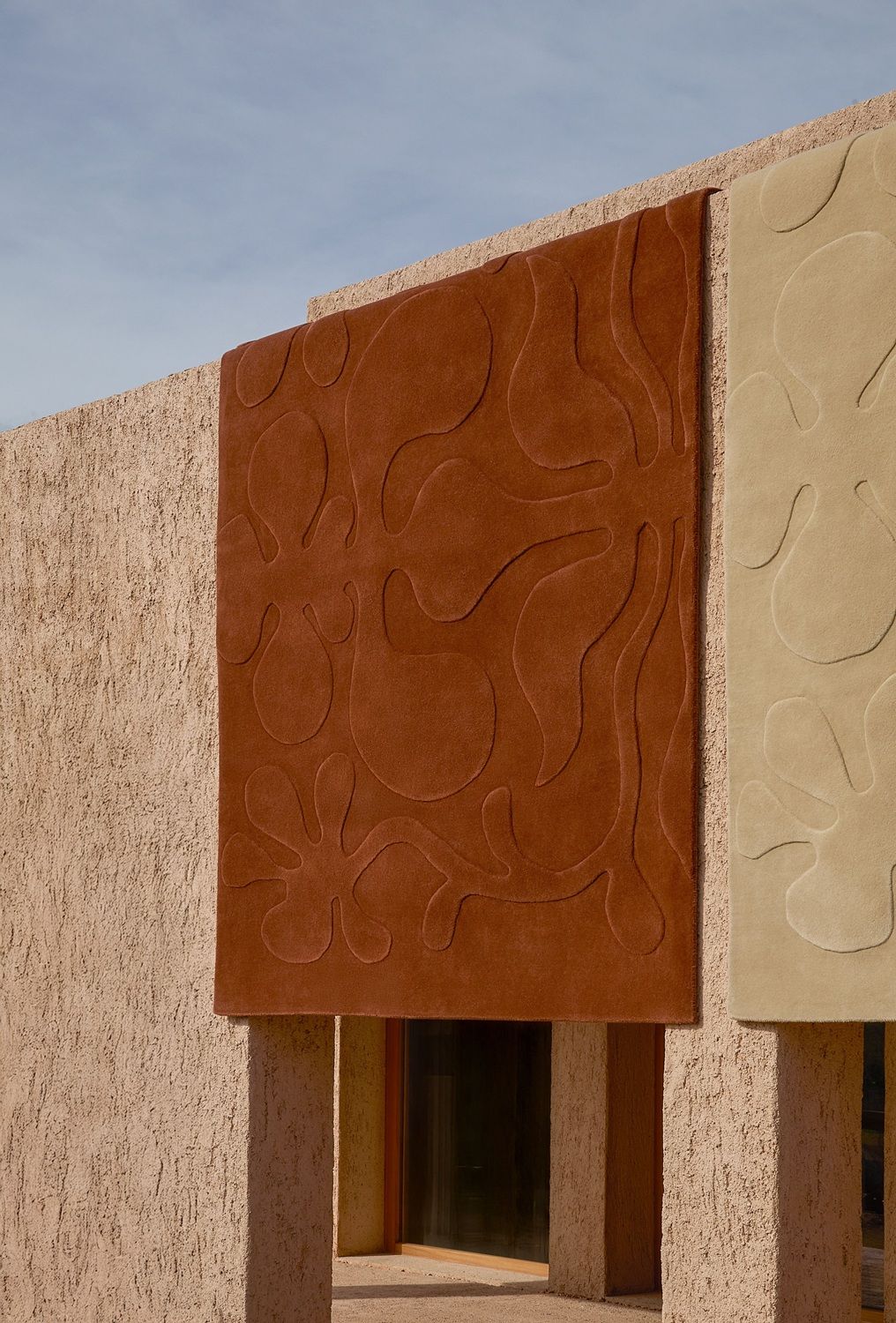 Lucia Eames Rooted Teppich Ivory Nanimarquina