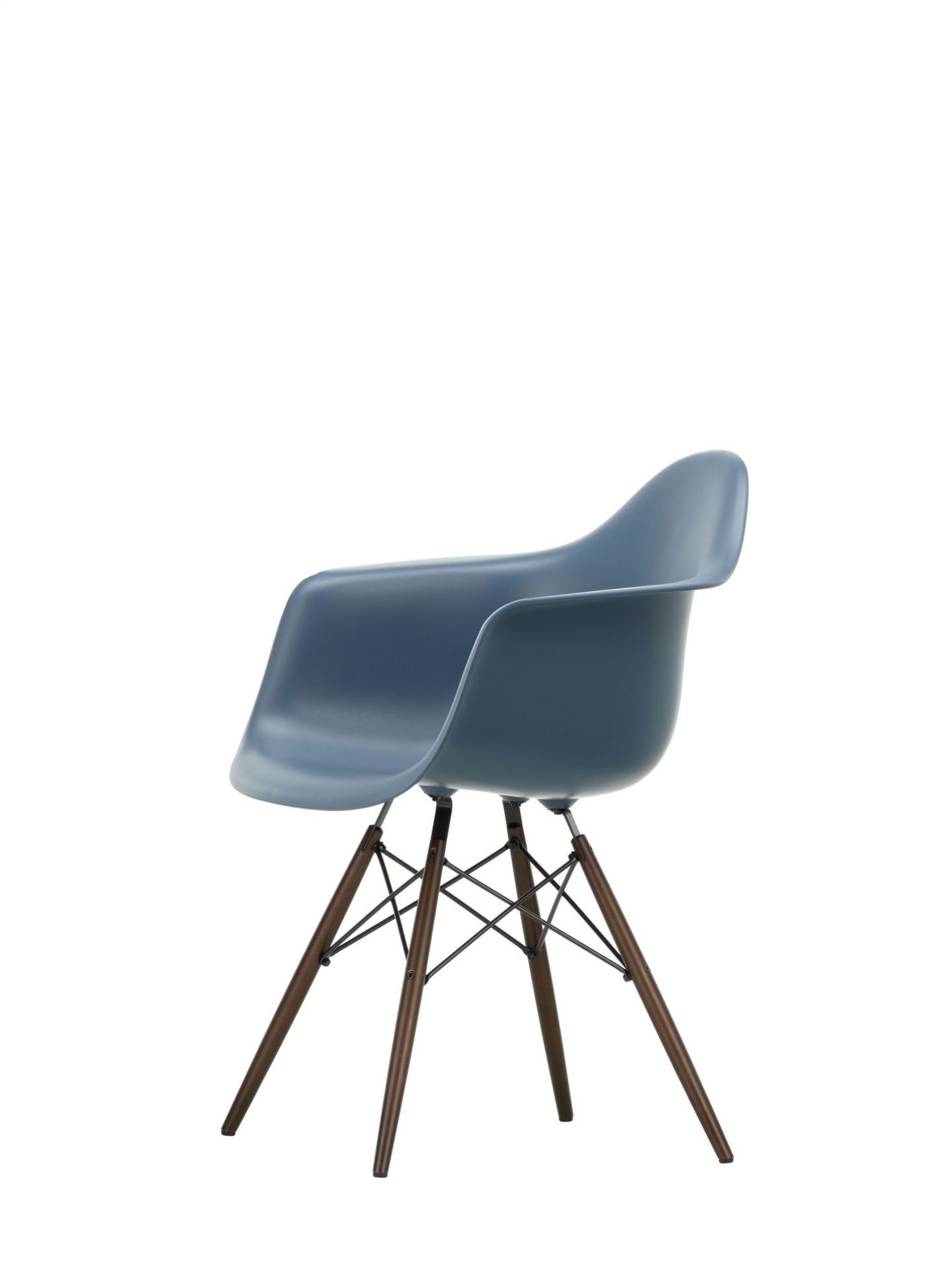 Eames Plastic Arm Chair DAW Stuhl Vitra Ahorn gelblich - Zartrosa