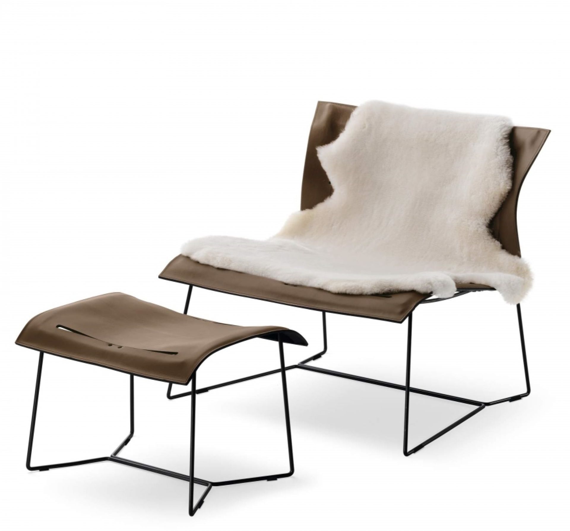 Cuoio Hocker Walter Knoll