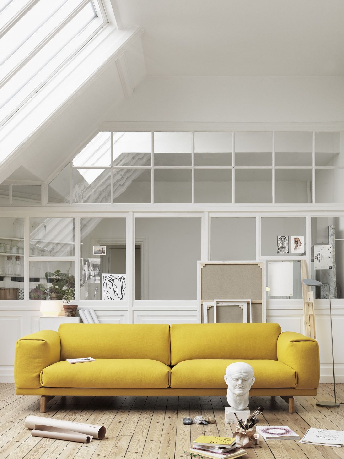Rest 3-Sitzer Sofa Muuto