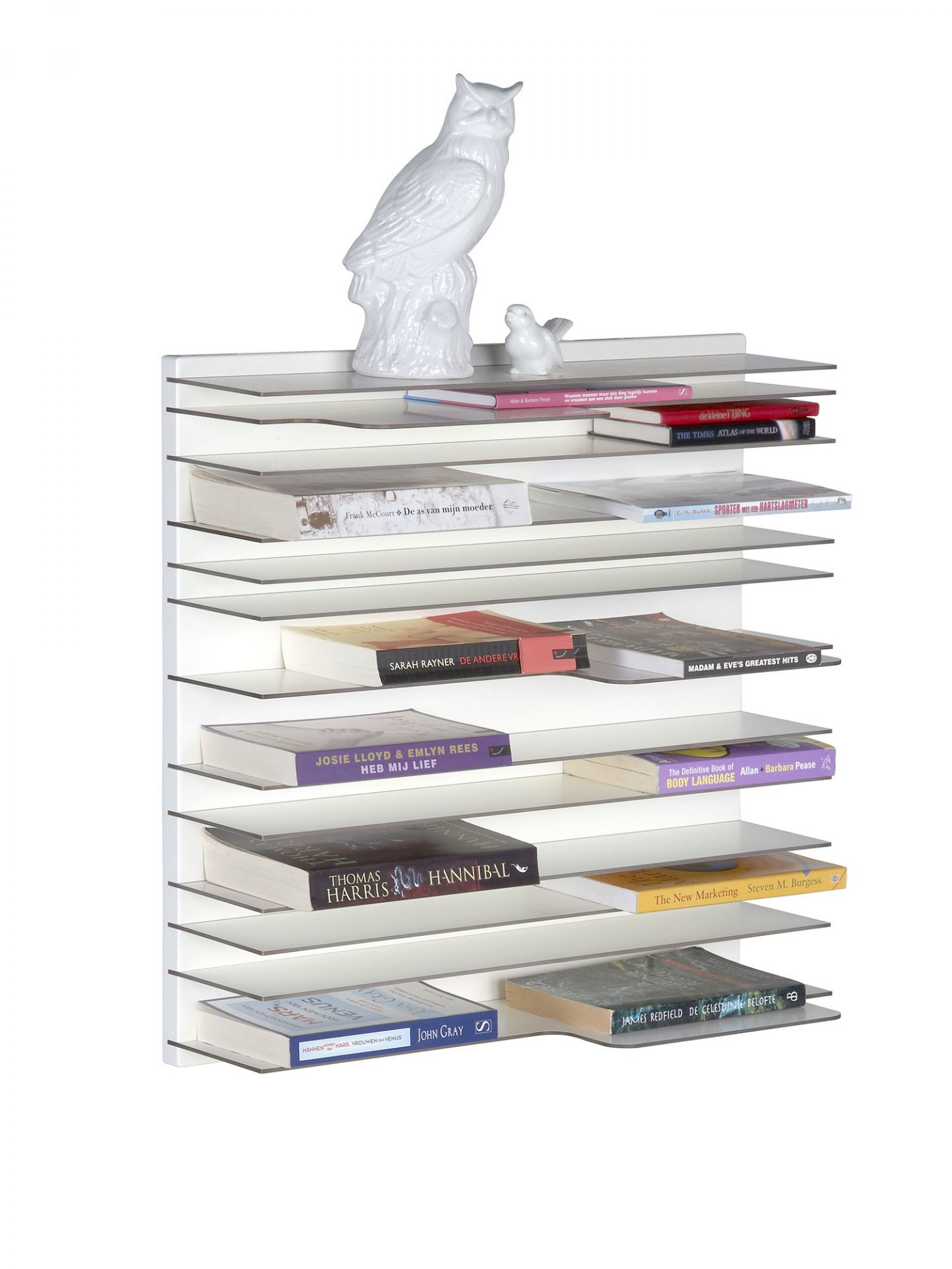 Paperback Bücherregal Spectrum weiß 30x60 cm Paperback Bücherregal Spectrum weiß 30x60 cm