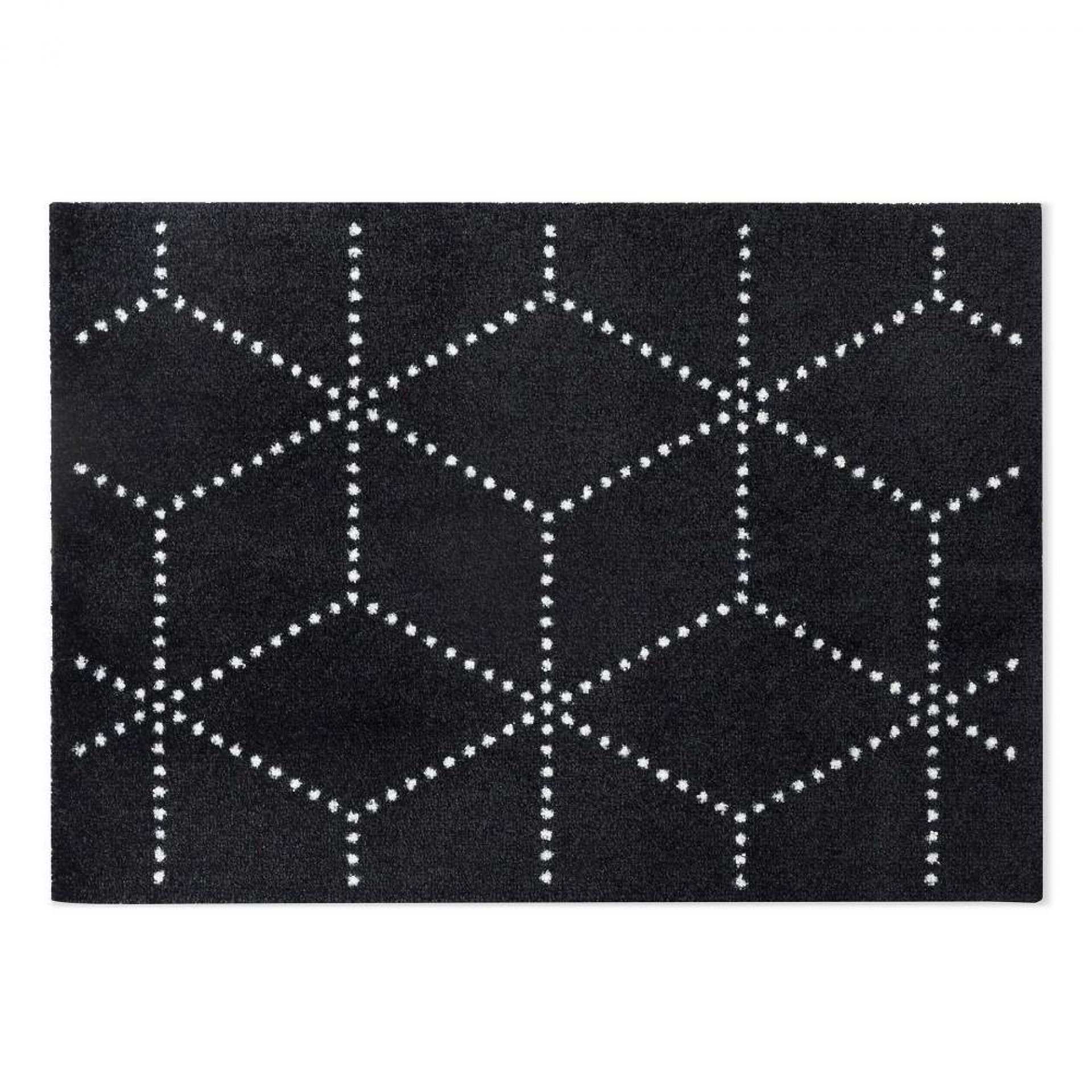 Hagl Indoor / Outdoor Fußmatte 60x85 cm / SCHWARZ Heymat EINZELSTÜCK