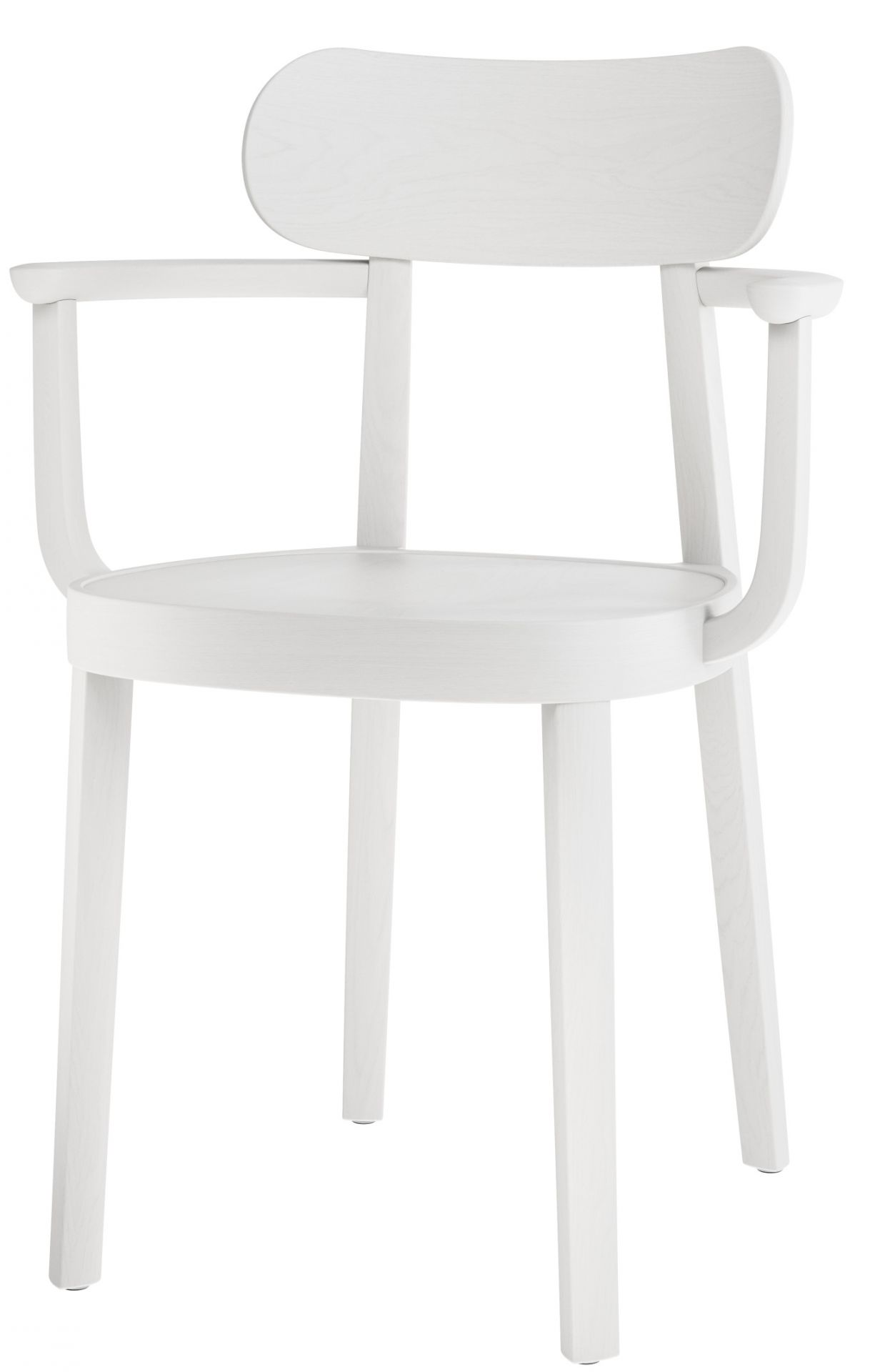 Holzstuhl mit Armlehnen 118MF / 118 MF Thonet