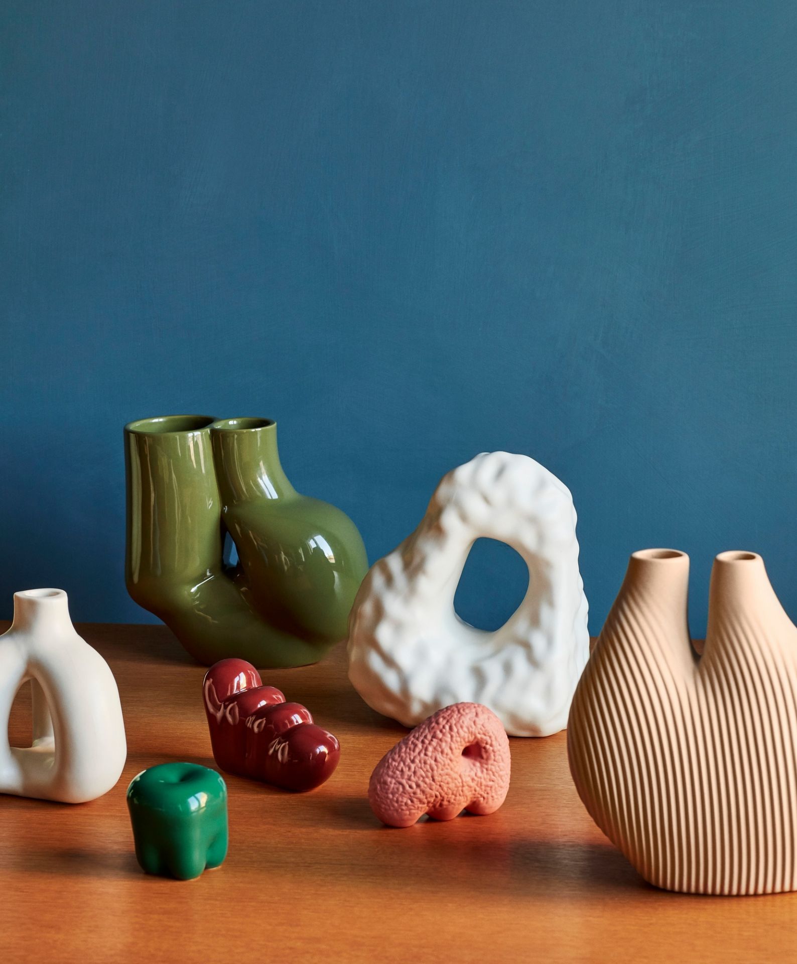 W&S Chubby Vase Hay EINZELSTÜCK