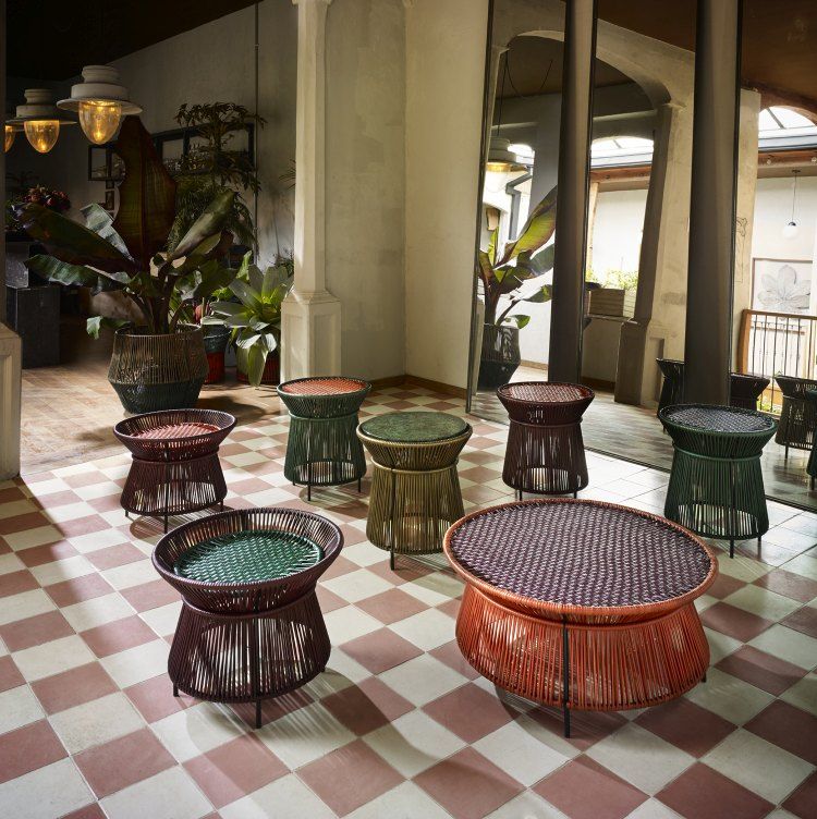 Caribe Chic Tall Side Table Beistelltisch Outdoor ames