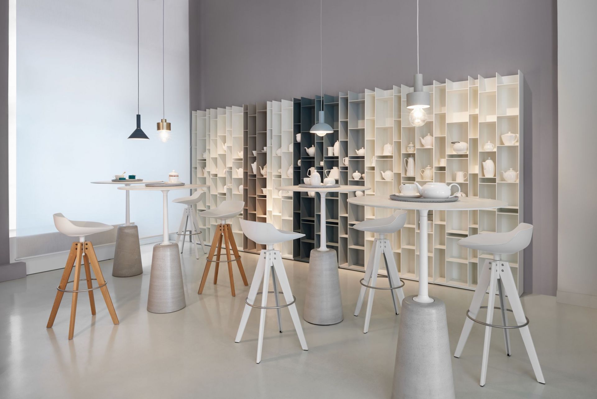 Rock Table Stehtisch Beton MDF Italia