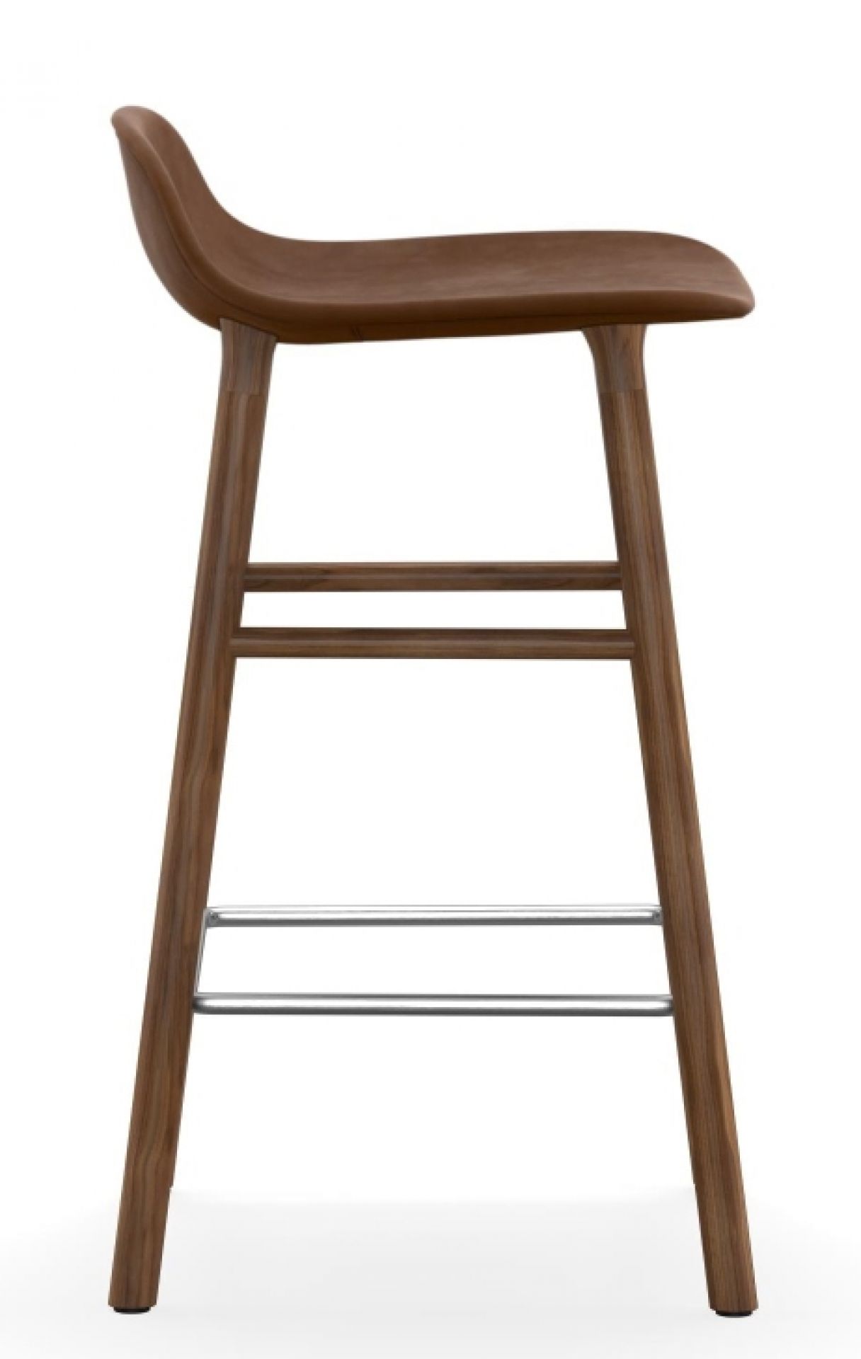 Form Barstool Barhocker H 65 cm Holz Gepolstert Normann Copenhagen