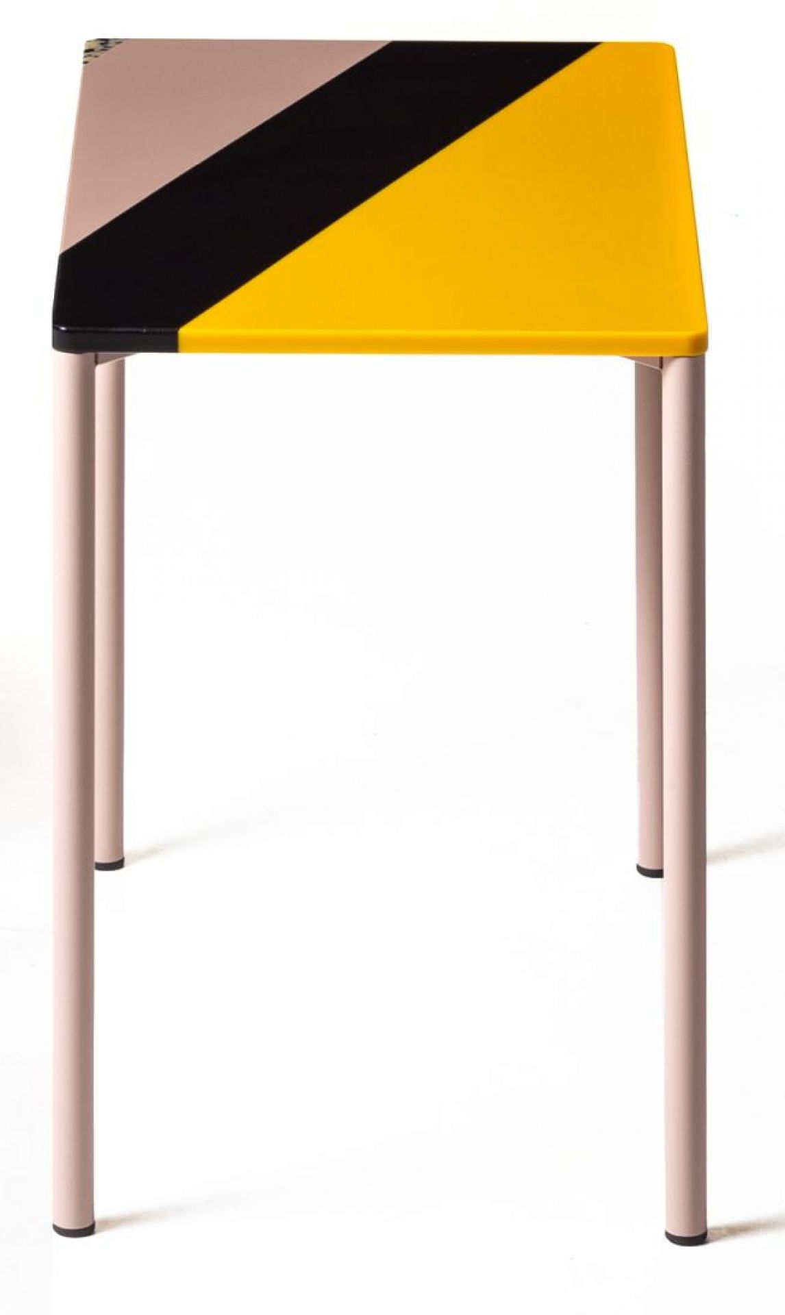 Fishbone Tisch 54x34x50 gelb Moroso 