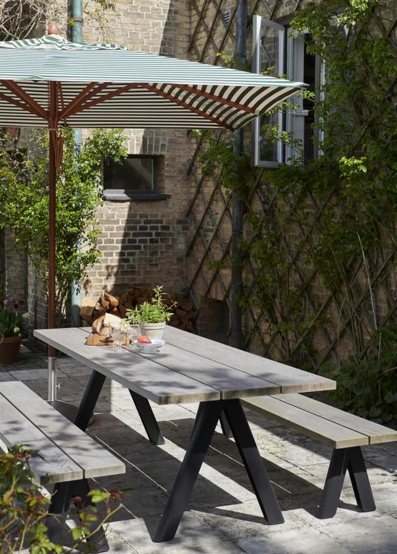 Overlap Table Tisch Outdoor Skagerak by Fritz Hansen