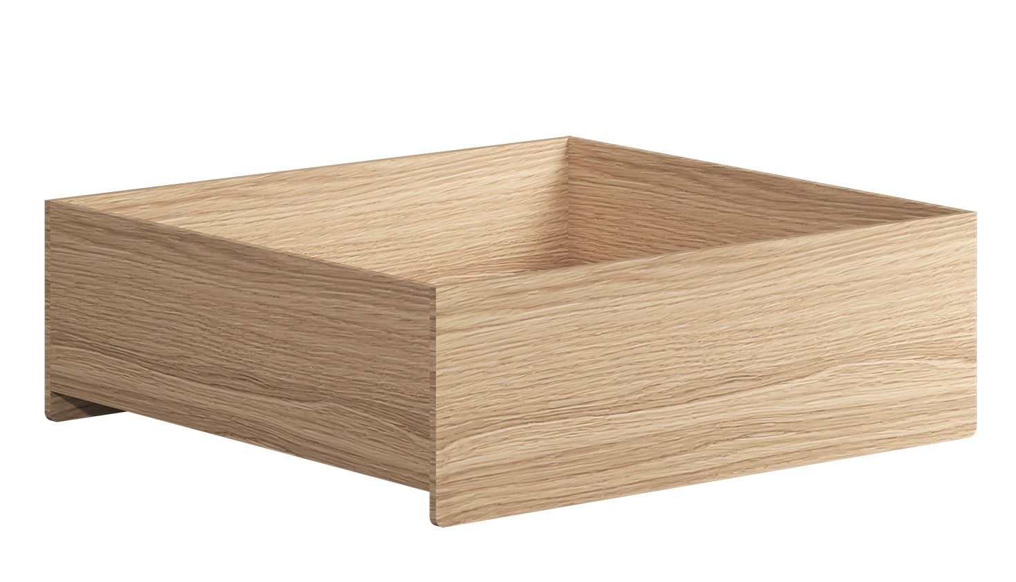 Arturo Shelf Box: Leere Regalbox aus Eiche natur furniert von novoform.