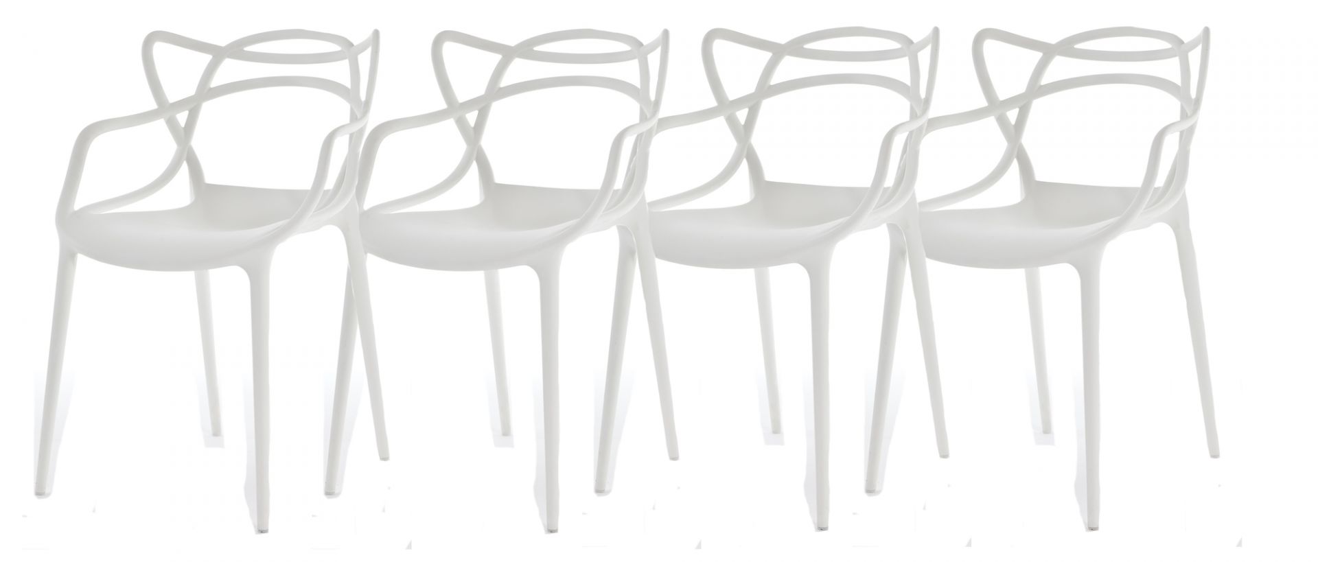 Aktion Masters Stuhl 4-er Set Kartell