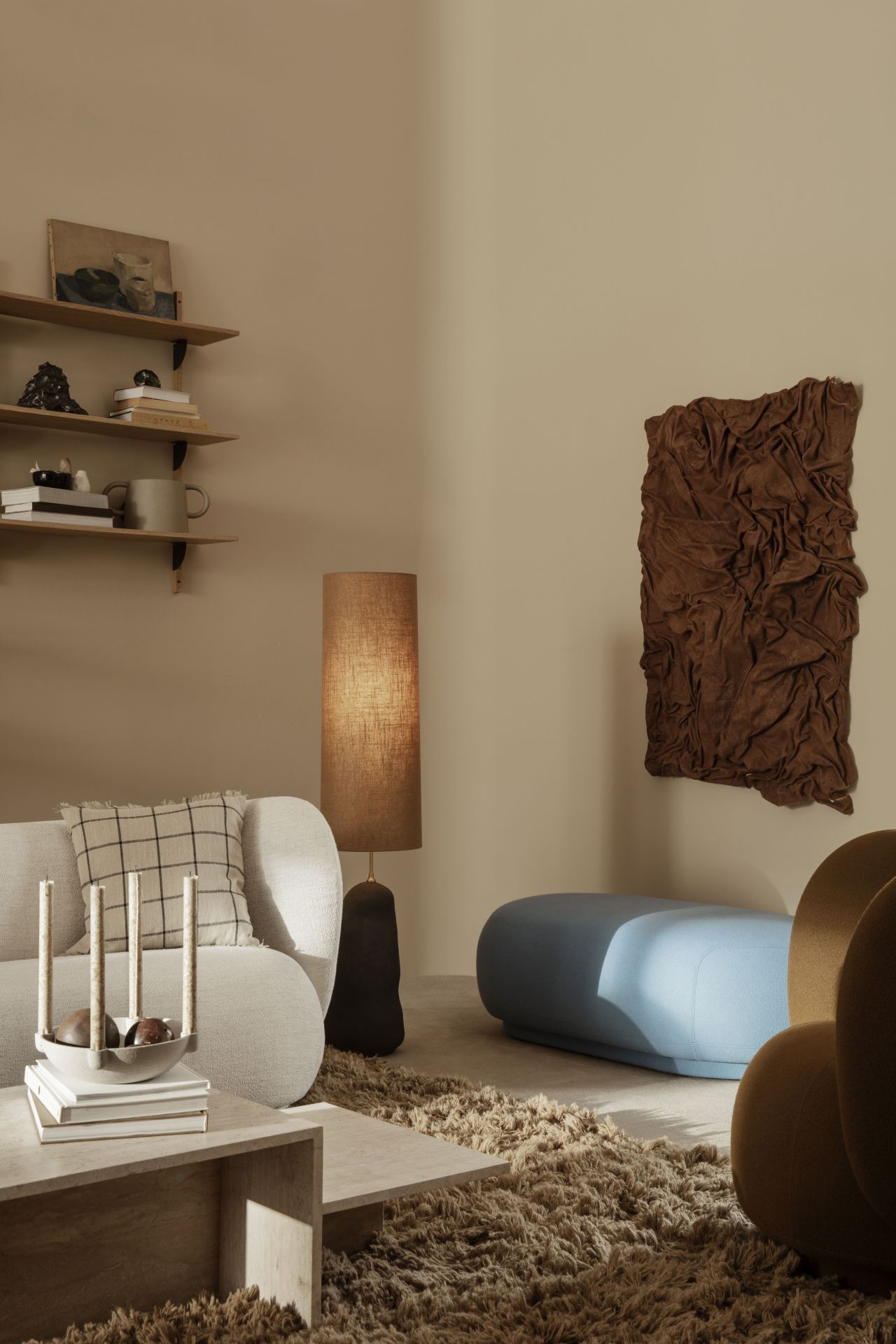 Rico Sofa 3-Sitzer Bouclé Ferm Living