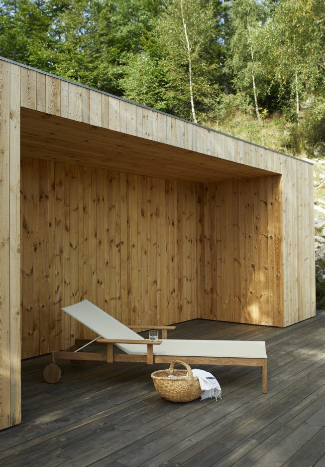 Pelagus Sunbed Armrest Armlehne für Pelagus Sonnenliege Outdoor Skagerak by Fritz Hansen 