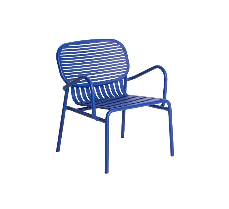 Week-End Garden Armchair Sessel Petite Friture Blau
