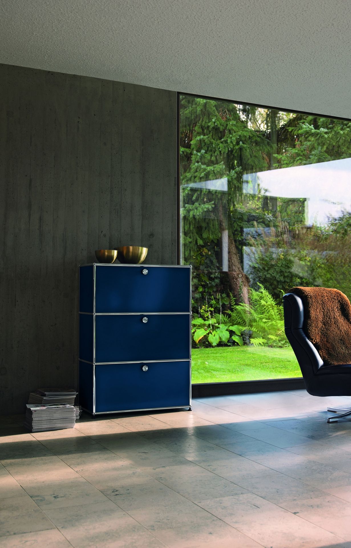 USM Haller Highboard mit 3 Klappen – QUICK SHIP