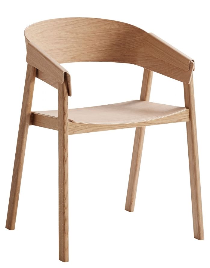 Cover Chair Stuhl Eiche Muuto MÄNGELEXEMPLAR