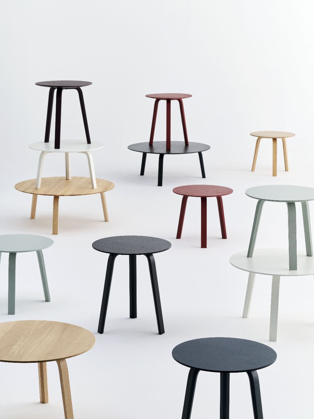 Bella Coffee Table Beistelltisch Ø 45 x H 49 cm Hay