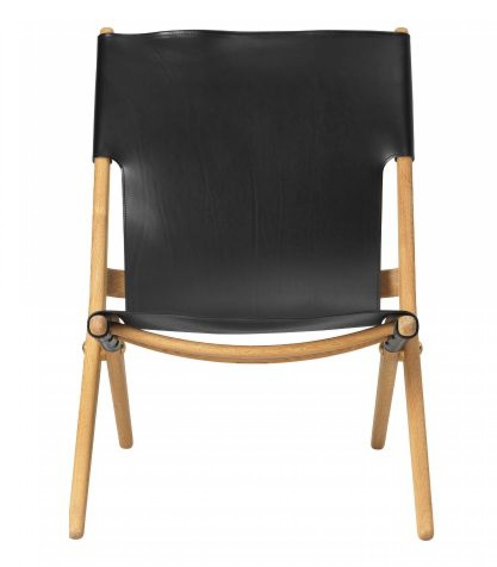 Saxe Chair Eiche geölt - Leder schwarz Audo Saxe Chair Eiche geölt - Leder schwarz Audo