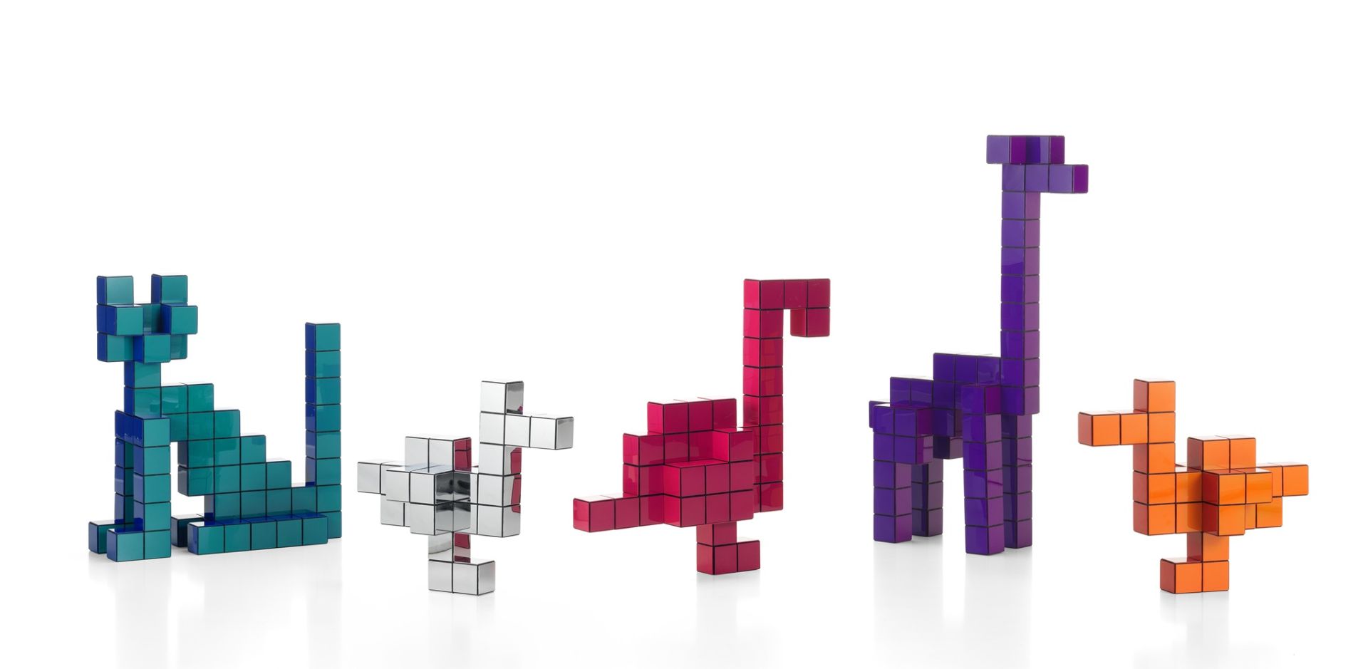 Panton Cubes Duck Duoton Skulptur / Tierfigur Vitra
