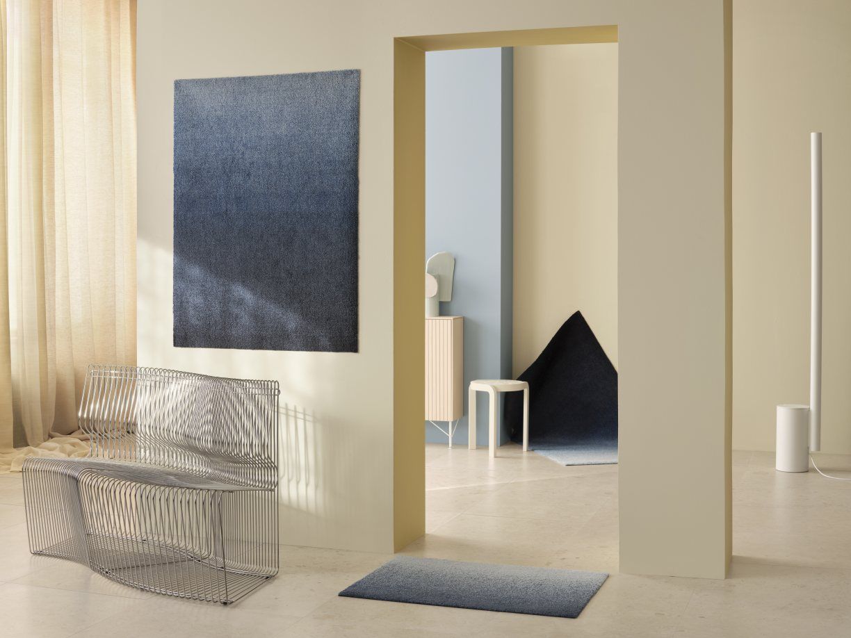 Dis Indoor / Outdoor Fußmatte Blau Heymat 