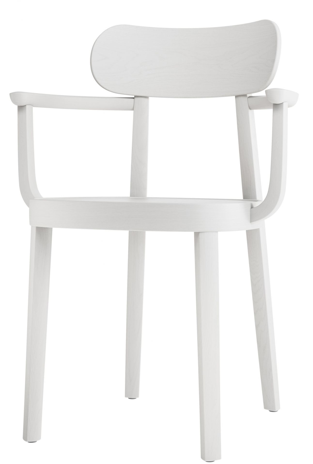 Holzstuhl mit Armlehnen 118MF / 118 MF Thonet