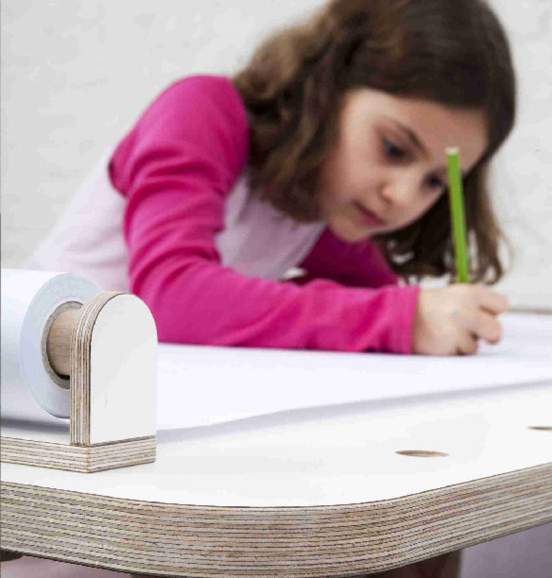 Growing Table Zeichenrollenhalterung für Kindertisch Pure Position