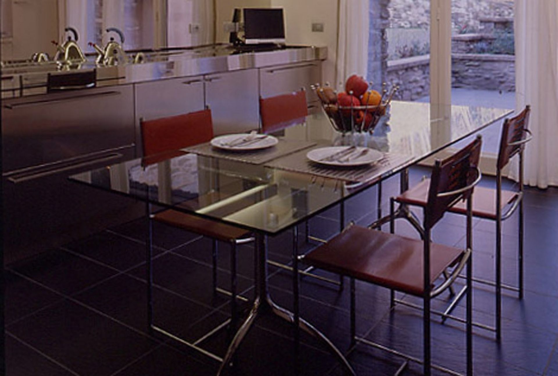 Spaghetti Chair 101 Stuhl SCHWAZ / PVC TRANSLUCENT FARBLOS Alias EINZELSTÜCK