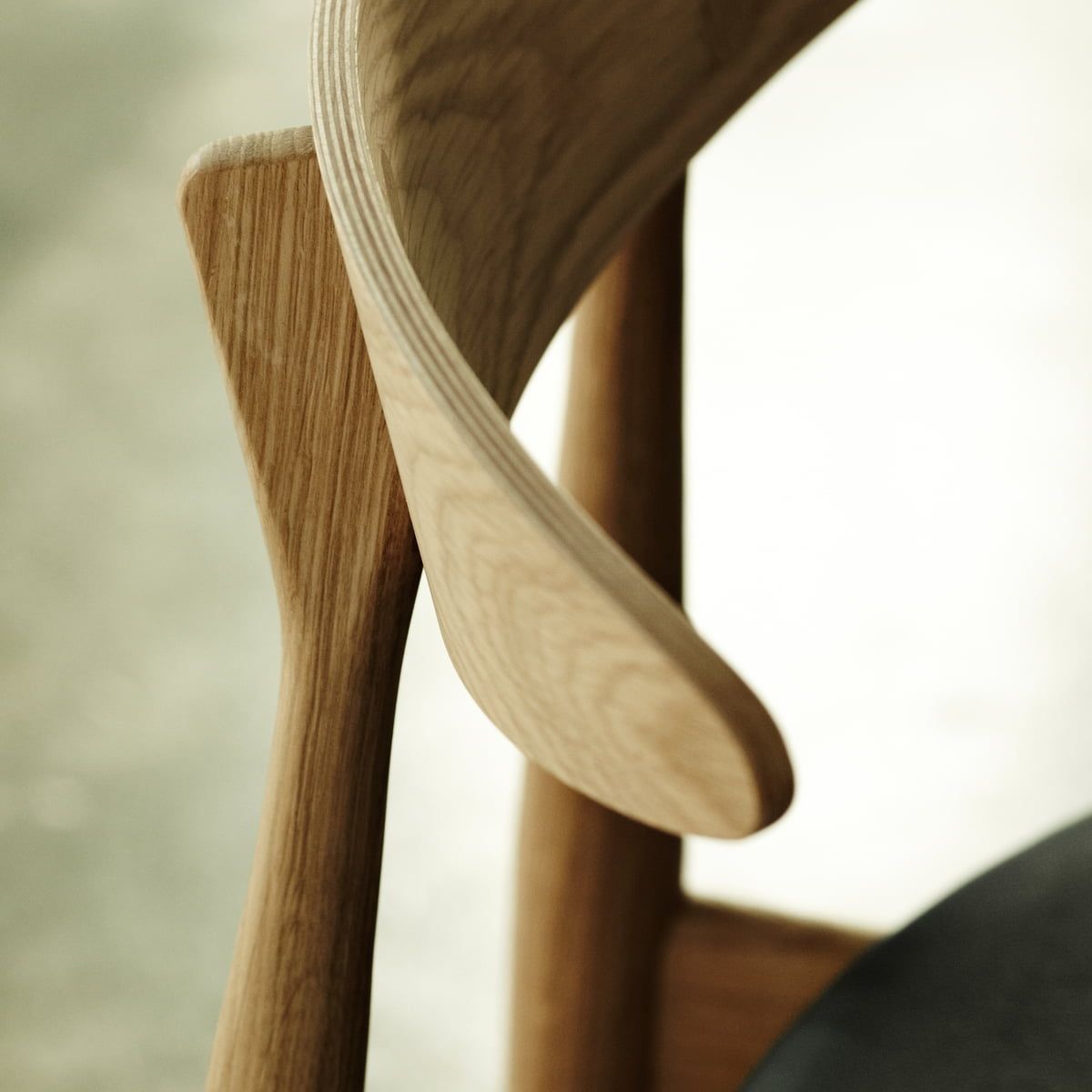CH33P Stuhl gepolstert Carl Hansen & Søn Buche geseift Loke 7150