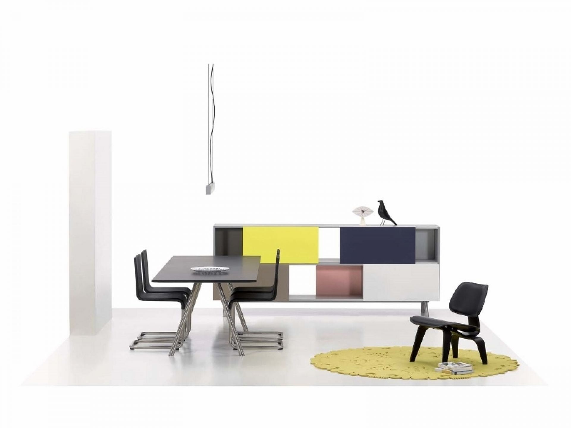 Eames House Bird Skulptur Vitra