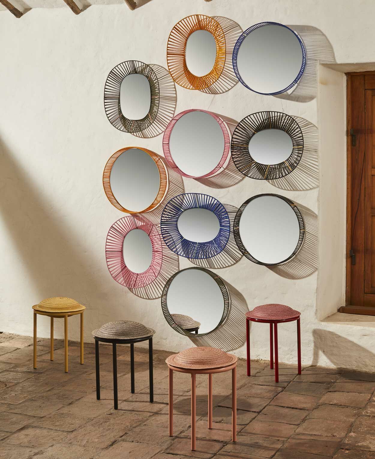 Cesta Big Wall Oval Mirror Wandspiegel ames