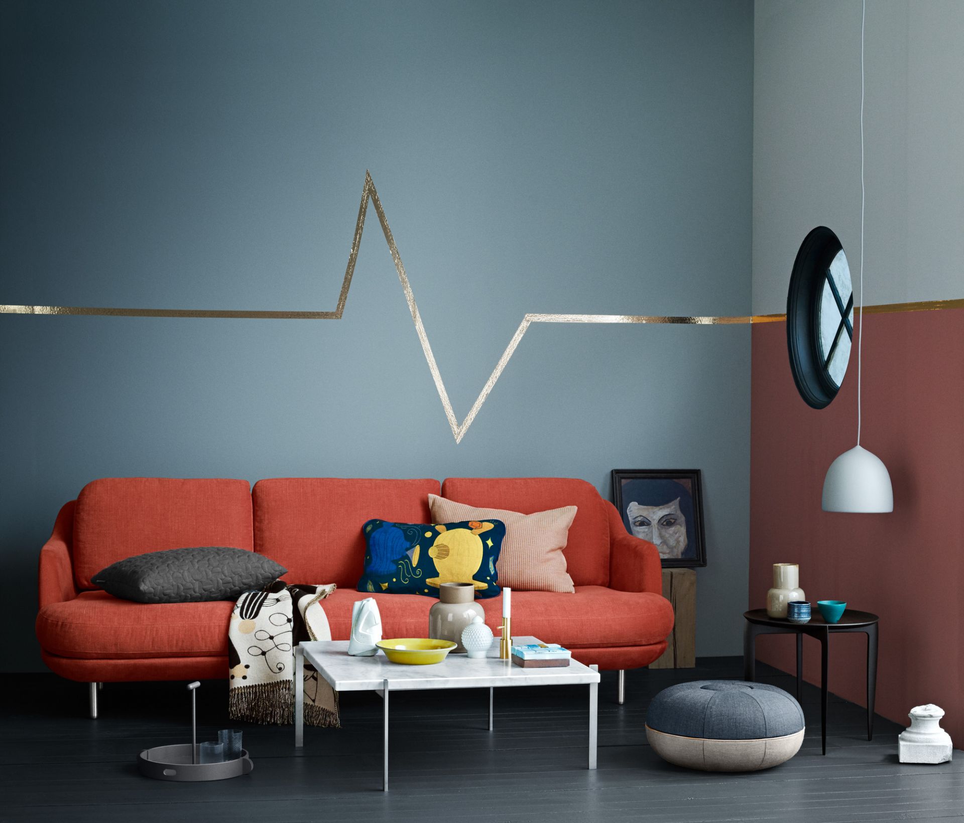 Suspence P1 Pendelleuchte Fritz Hansen Weiß