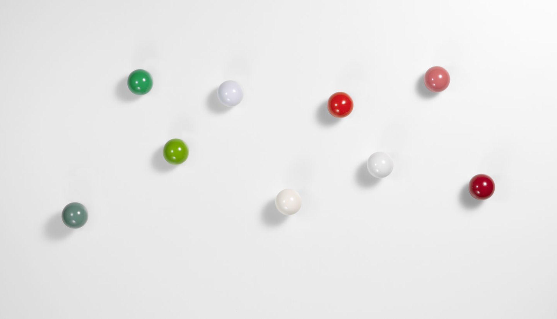 Coat Dots Garderobenhaken 3er-Set Vitra
