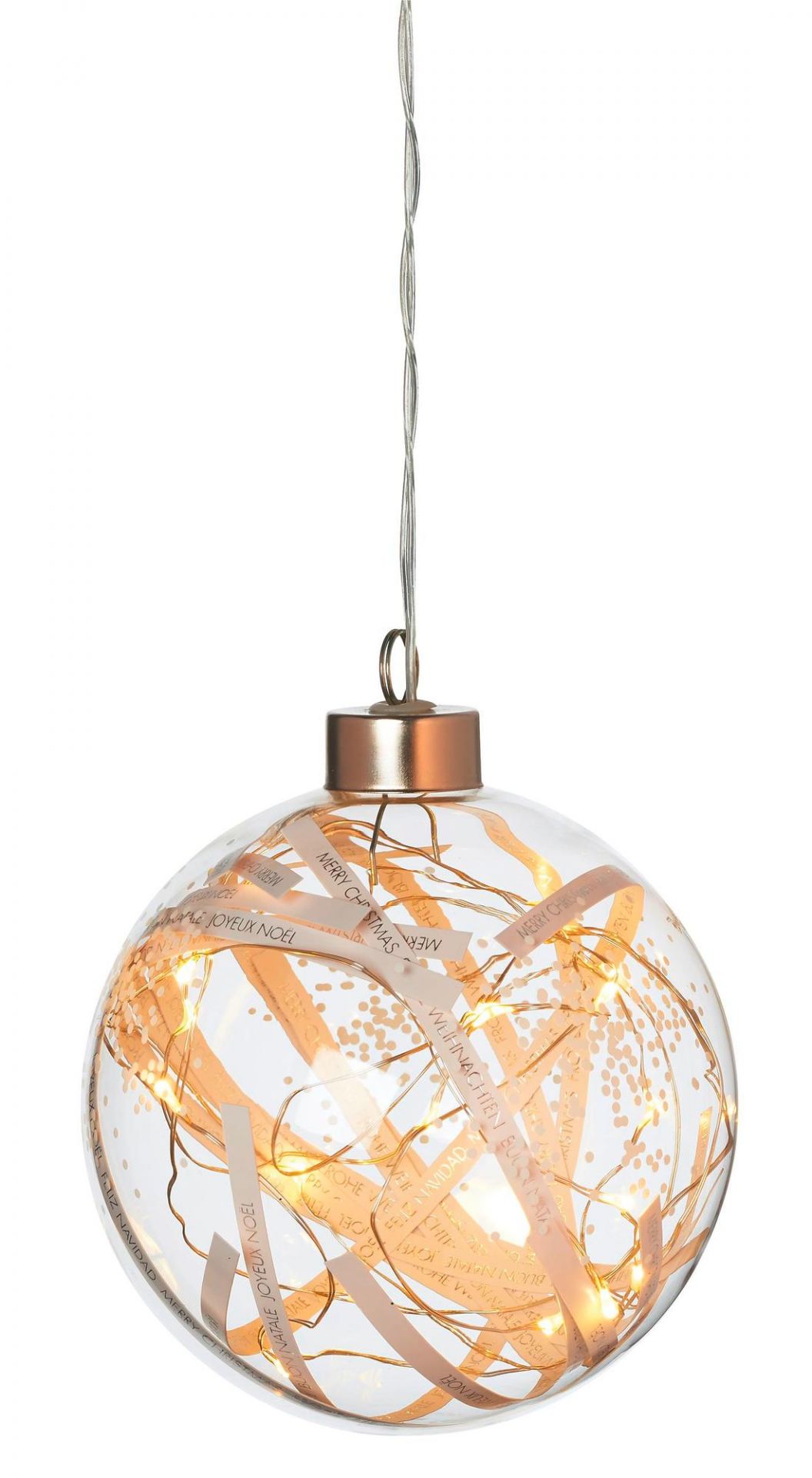 Weihnachtszauber Lichtkugel Papierstreifen Klein Rader Raeder 89384