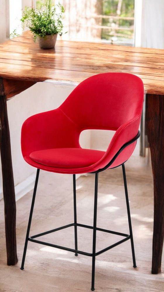 Theia Kitchen Armchair Barstool High Barhocker Freifrau Manufaktur  