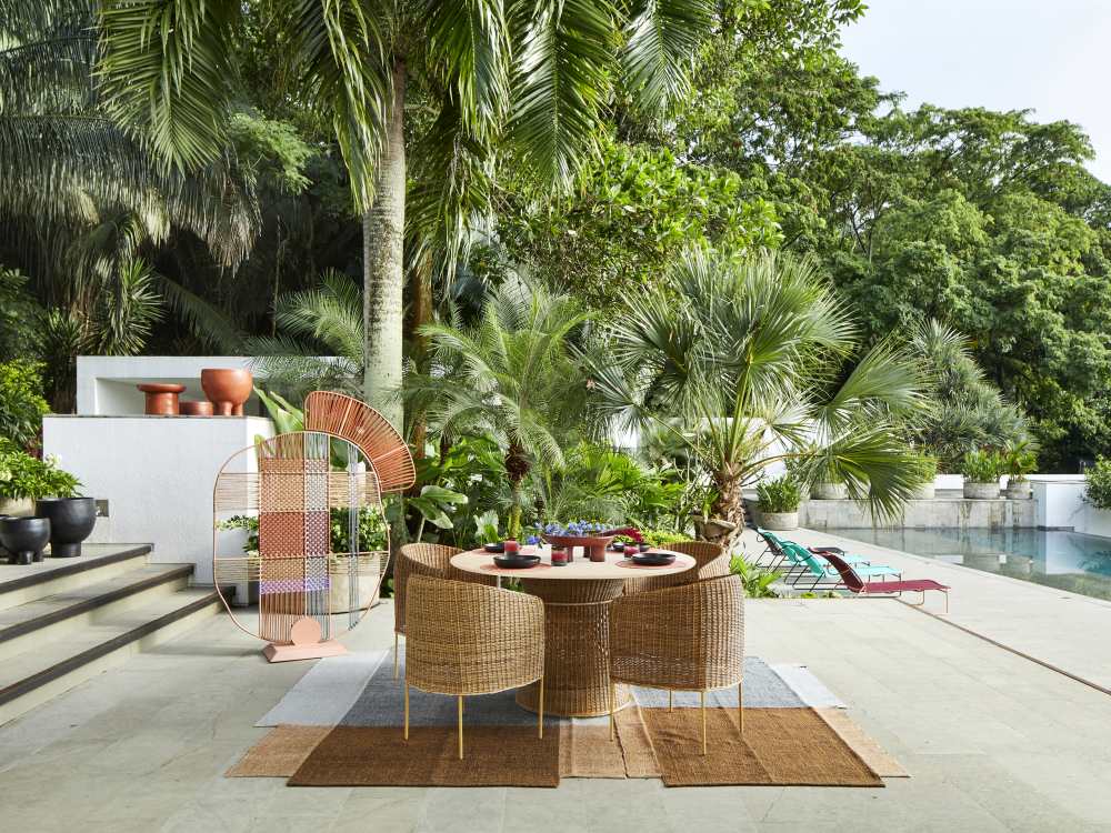 Caribe Natural Dining Table Esstisch Outdoor ames   
