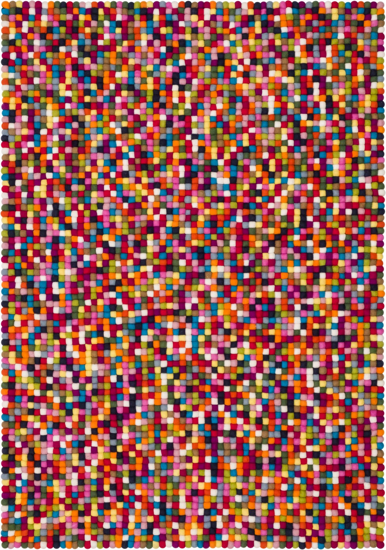 Filzkugel Teppich 160x230 cm Myfelt Lotte