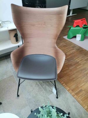 K/WOOD 4915 Sessel Kartell AUSSTELLUNGSSTÜCK 