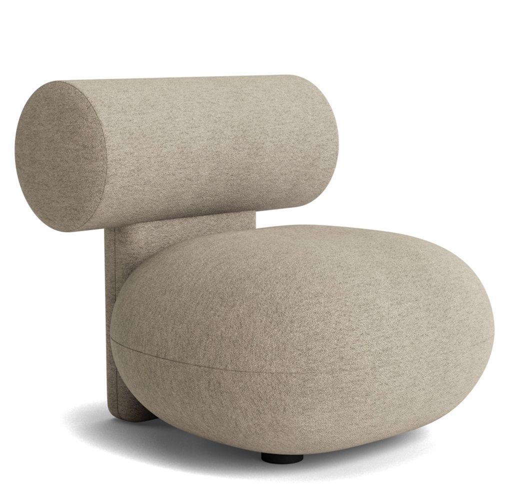Hippo Lounge Chair Sessel Vollgepolstert NORR11